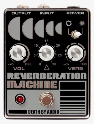 Death By Audio Reverberation Machine True Bypass Guiar