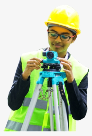 Offered By Ntub State University - Indian Civil Engineer Girl Png