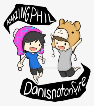 Amazingphil And Danisnotonfire T Shirt Design By Zel - Amazingphil And Danisnotonfire Fan Art