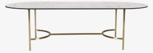 Gold Arc Dining Table - Keychain