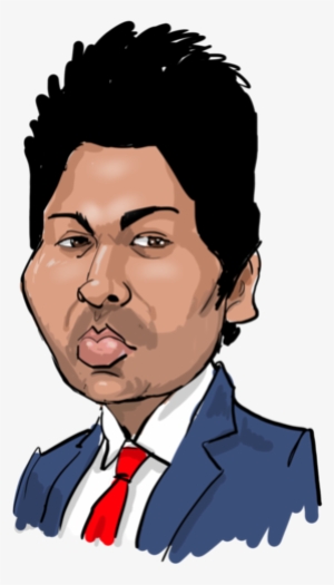 A Meet The Team Caricature Drawing - Drawing