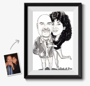 Turn Photo To Caricature - Frame For A Caricature Drawing