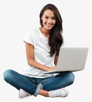 Girl Laptop Clearut - Trasladate A La Universidad