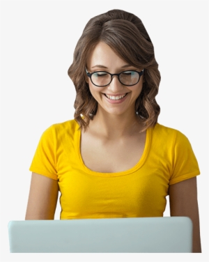 Female Working On Laptop - Mother