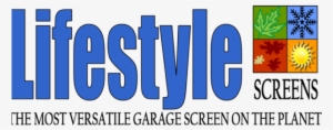 Villa's Lifestyle Screens For Garage Doors - Lifestyle Screens Logo Png