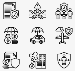 Insurance 30 Icons - Wedding Icon Transparent Background