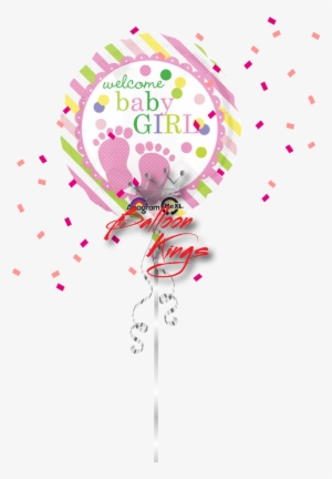 Welcome Baby Png - Welcom Baby Girl Balloon