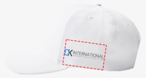 Cap Side Template - Baseball Cap