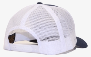 Aspinwall Granite Trucker Hat Navy White Back - Beanie