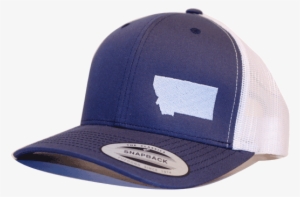 Aspinwall Granite Trucker Hat Treasure State Navy White - Baseball Cap