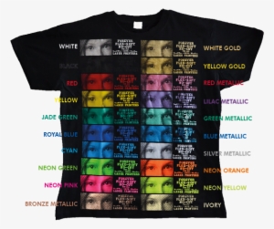 Choose From More Than 20 Colors - Oki Print And Cut Samples