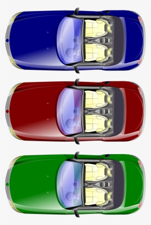 Car Top View By Obi - Car Top View Png