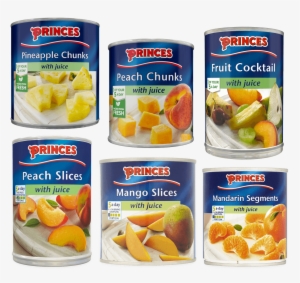 6 Tins - Princes Mandarins In Juice 298g