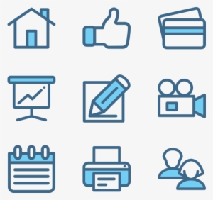 Linear Color Web Interface Elements - Icon