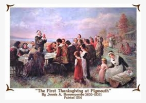 In 1623, During A Prolonged Drought, Governor Bradford - First Thanksgiving 1621