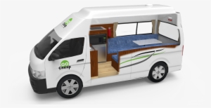 Side View - Hitop 3 Berth Campervan