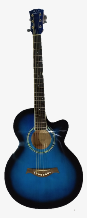 Acoustic Guitar - Akustik Gibson Warna Biru