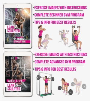 Gym Workout Plan & Lean And Sculpted Workout Plan - Lean & Sculpted Ebook