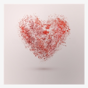 Watercolor Heart, Vector Illustration Poster • Pixers® - Watercolor Painting