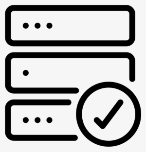 Cloud Server Rack Tick - Mobile App