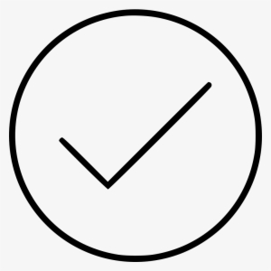 Accept Approve Approved Check Checkmark Success Tick - Clock Line Icon Png