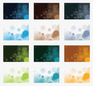 Bokeh Business Cards Cs By Dragonart - Vektorel Fon Png