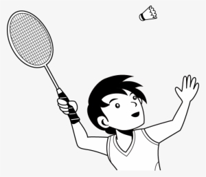 Download Free "badminton Player Clipart 4" Png Photo,