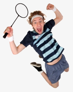 Photo Of Actor From Traveling Lantern Theater Jumping - Vladimir Goes For Gold