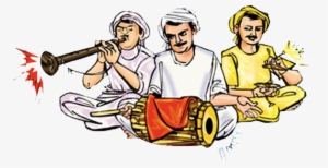 Indian Wedding Symbols - Cartoon