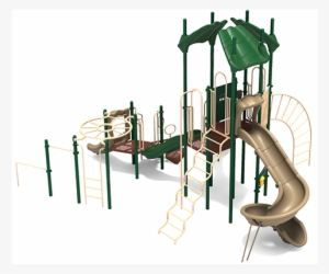3d Front View - Playground Slide