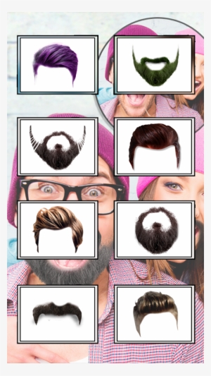 Hairstyles Mens Hair Cut Pro Mod - দাড়ি Png