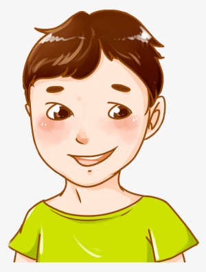 Clip Art Library Library Cartoon Illustration Shy Boy - Shy Boy Cartoon