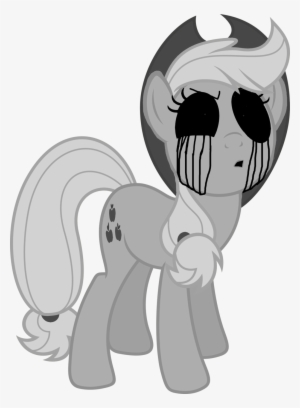 Angelacute234, Horror, Monochrome, Pony, Possessed, - Zalgo Jack Mlp