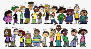 Middle School Students Cartoon Clipart Middle School - Animated High School Students