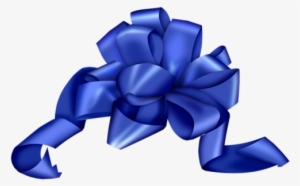 Phantasia Picasa, Arcos, Clipart, Lazo Azul - Gift Bow