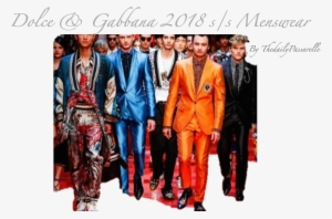Dolce & Gabbana 2018 S/s Menswear - Formal Wear