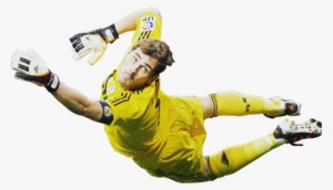 Goal Keeper Png - Iker Casillas Football Star Art 32x24 Poster Decor