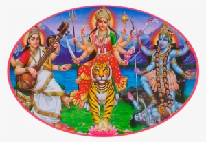 Avatares De Siva Parvati, Durga & Kali