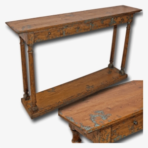 Mahogany Reproduction Furniture - Oak Hall Table
