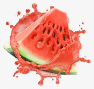 Watermelon Sorbet - Watermelon Juice Splash Png