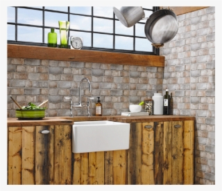 Af47858 3d Hd Paragon Brown Matt Wall 298mm - Exposed Brick Tiles