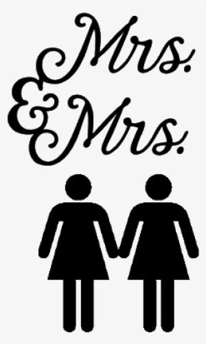 Couple Clipart Wedding Anniversary - Restroom Sign