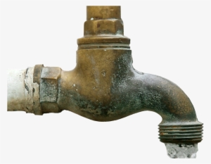 What To Do When Rusty Water Appears - Water Faucet Old Png