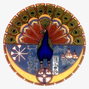 Melek Taus Or Peacock Angel - Yazidi Logo