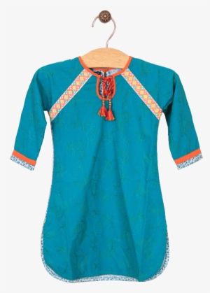14957089120 Mushrooms Green Kurta Jr - Kurta