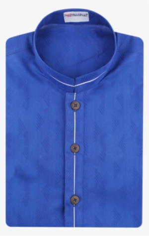 Kids Fashion Cotton Super Blue Kurta - Blue