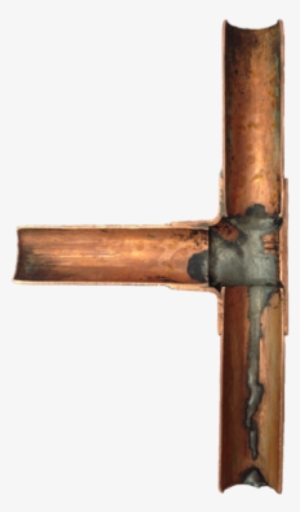 The Joint With Excess Solder Running Down The Inside - Rifle