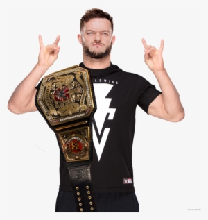 Finn Balor Uk Champion By Rnr Editions 2 By Realrocknrolla78 - Finn Balor Champion Png