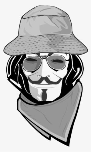 Anonymous Anonymous - Skull With Military Helmet