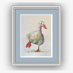Dizzy Duck, Limited Edition Print - Watercolor Painting